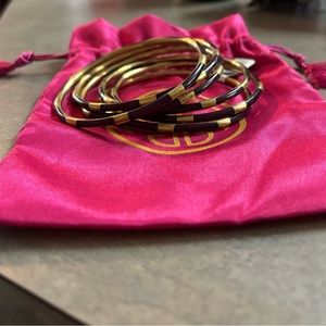 Budhagirl Amethyst Bangles -set of 6